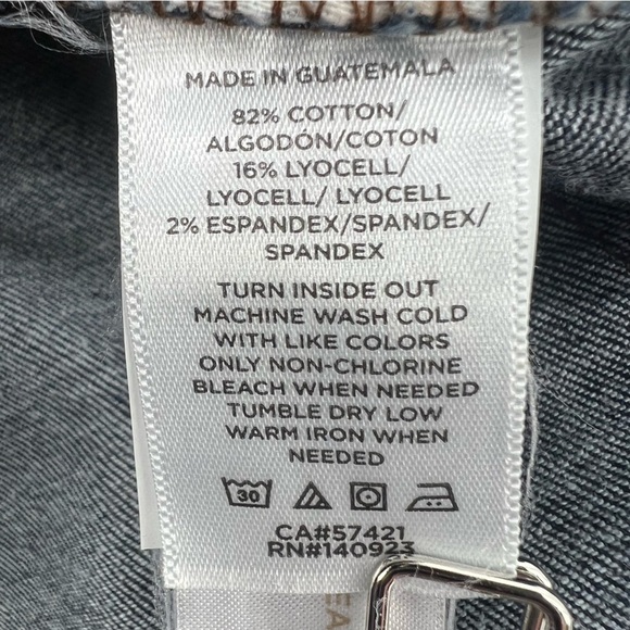 LOFT By Ann Taylor Blue Slim Pockets Skinny Jeans Size 26 Petite Women’s - Picture 7 of 7